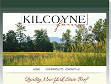 Tablet Screenshot of kilcoynefarms.com